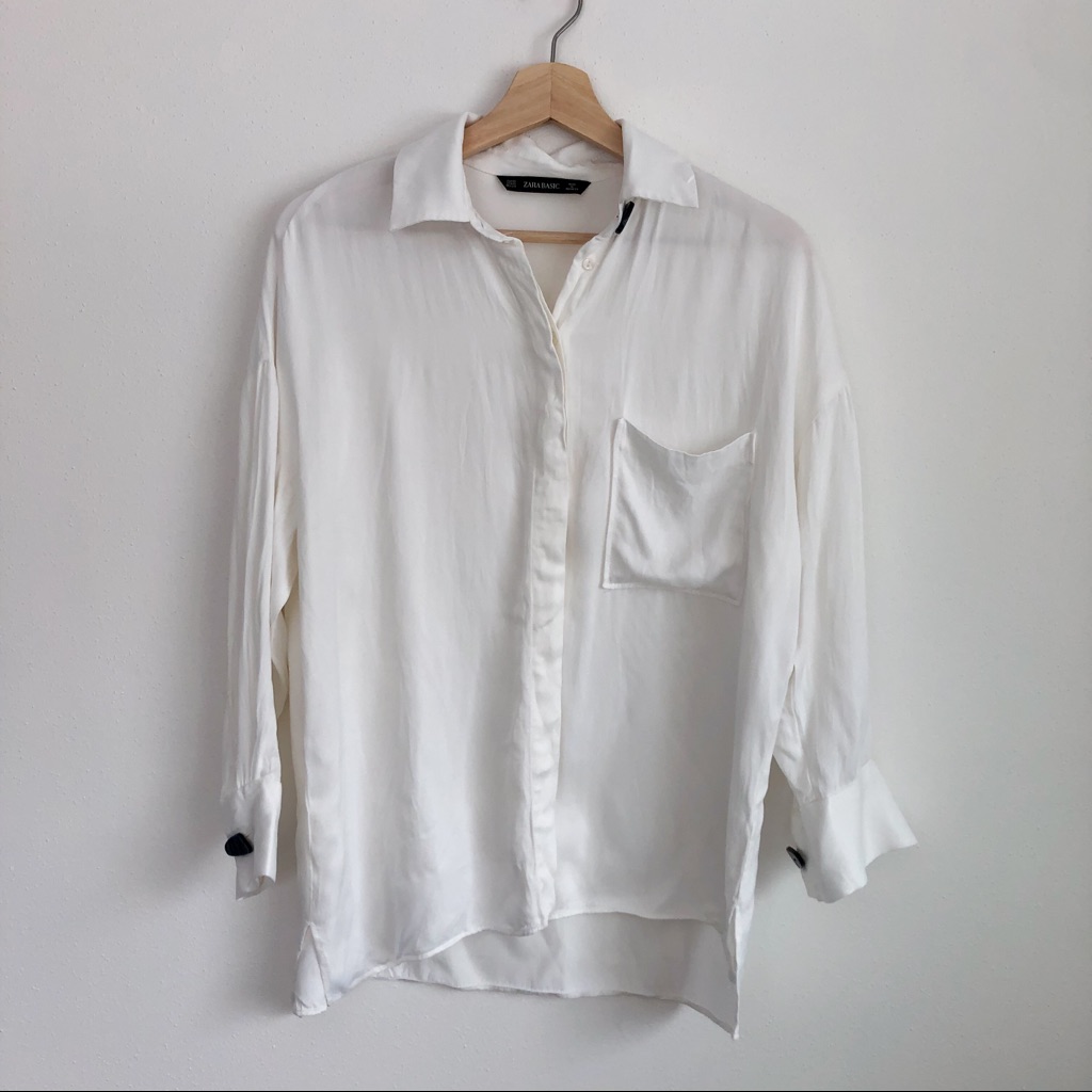 Zara Stone Button Down